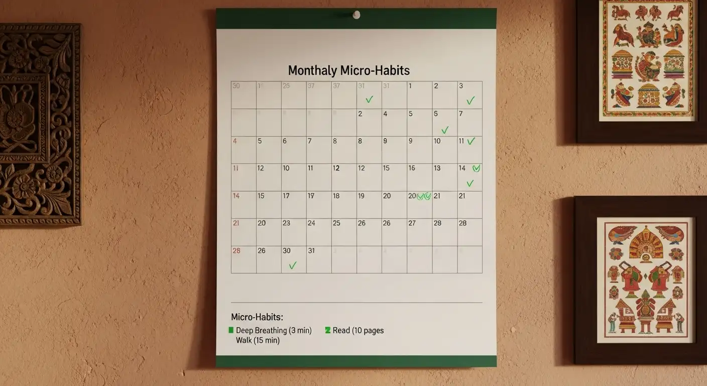 30‑दिन का Micro‑Change Action Plan (शुरुआती से मध्य स्तर)