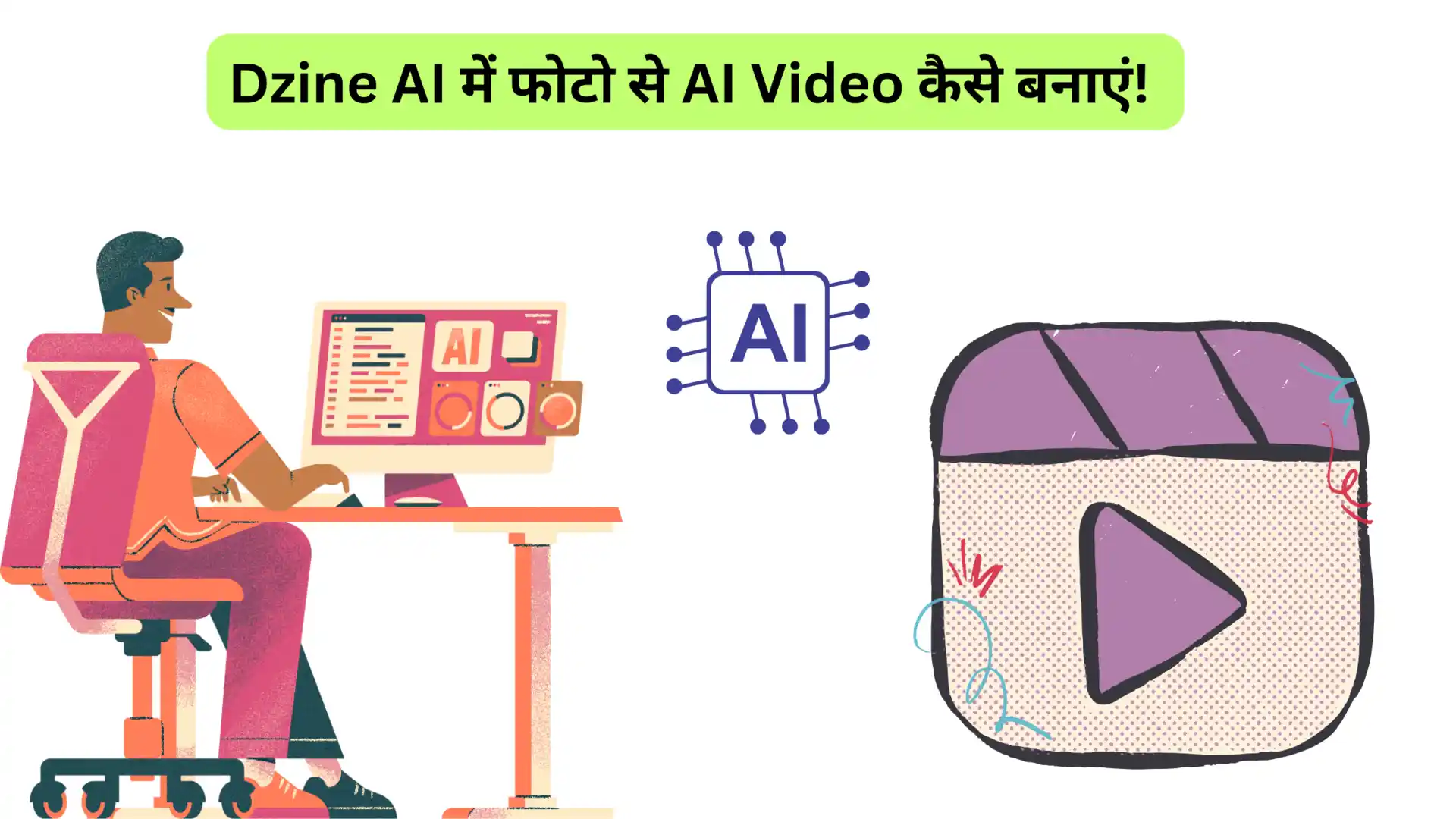 Dzine AI में फोटो से AI Video कैसे बनाएं!